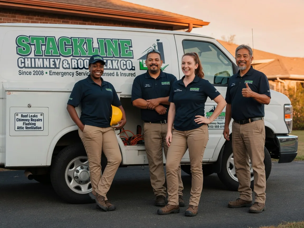 Chimney flashing repair company in Brownstown, PA